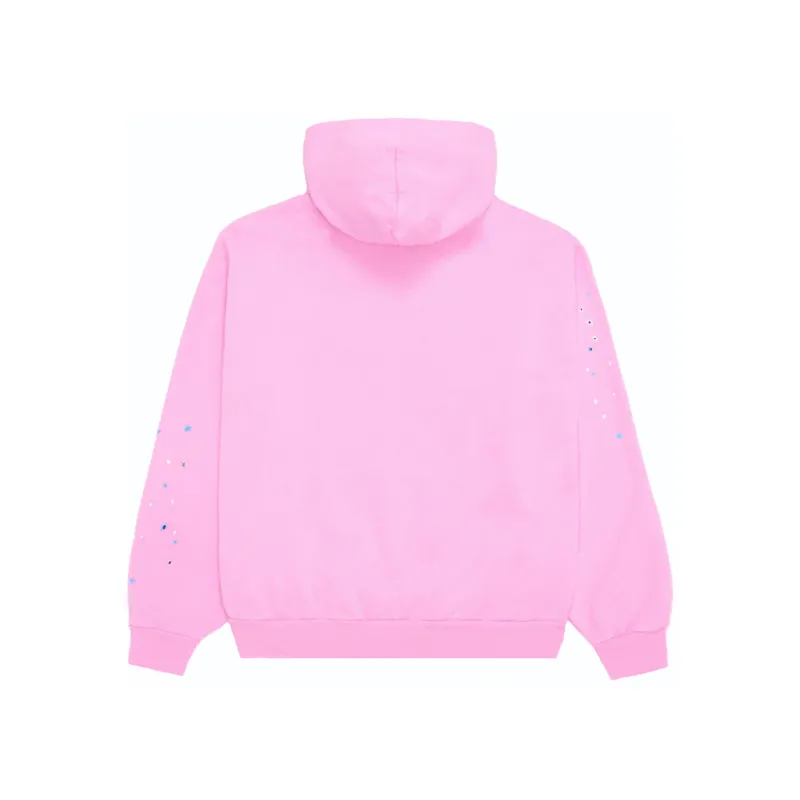 Sp5der pink tracksuit suit1