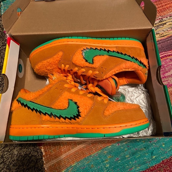 PK God Nike SB Dunk Low Grateful Dead Bears Orange CJ5378-800 review Juice Wrld