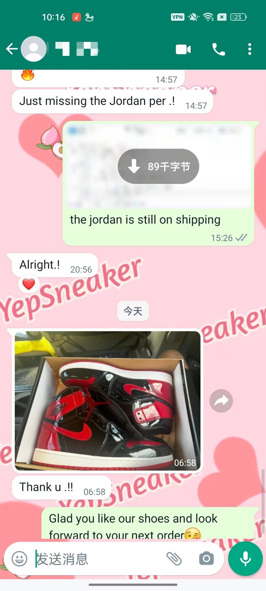 Customer feedback on  Air Jordan 1 High OG Bred Patent 555088-063
