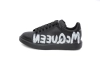 Alexander McQueen Oversized Graffiti Black White 