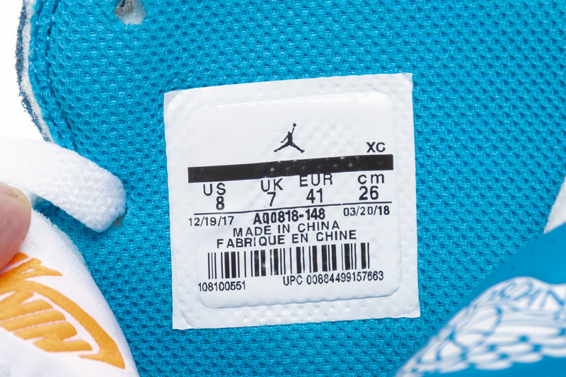 Coco Shoes Air Jordan 1 Retro High Off-White University Blue AQ0818-148 - Cocoshoesvip.net