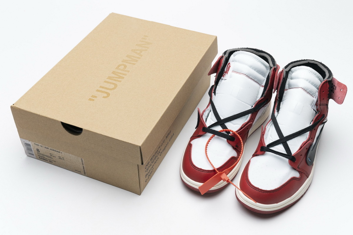 Coco Shoes Air Jordan 1 Retro High Off-White Chicago AA3834-101 - Cocoshoesvip.net