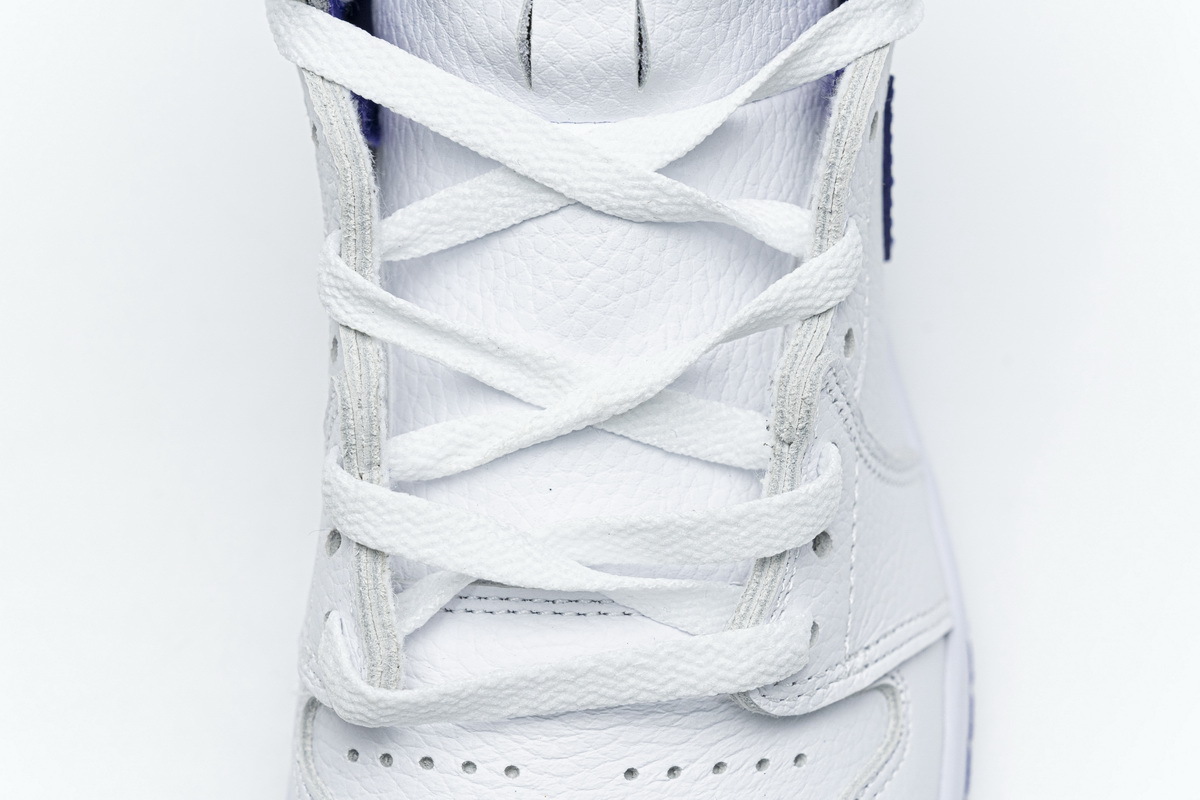 Coco Shoes Air Jordan 1 Retro High OG White Purple CD0461-151 - Cocoshoesvip.net