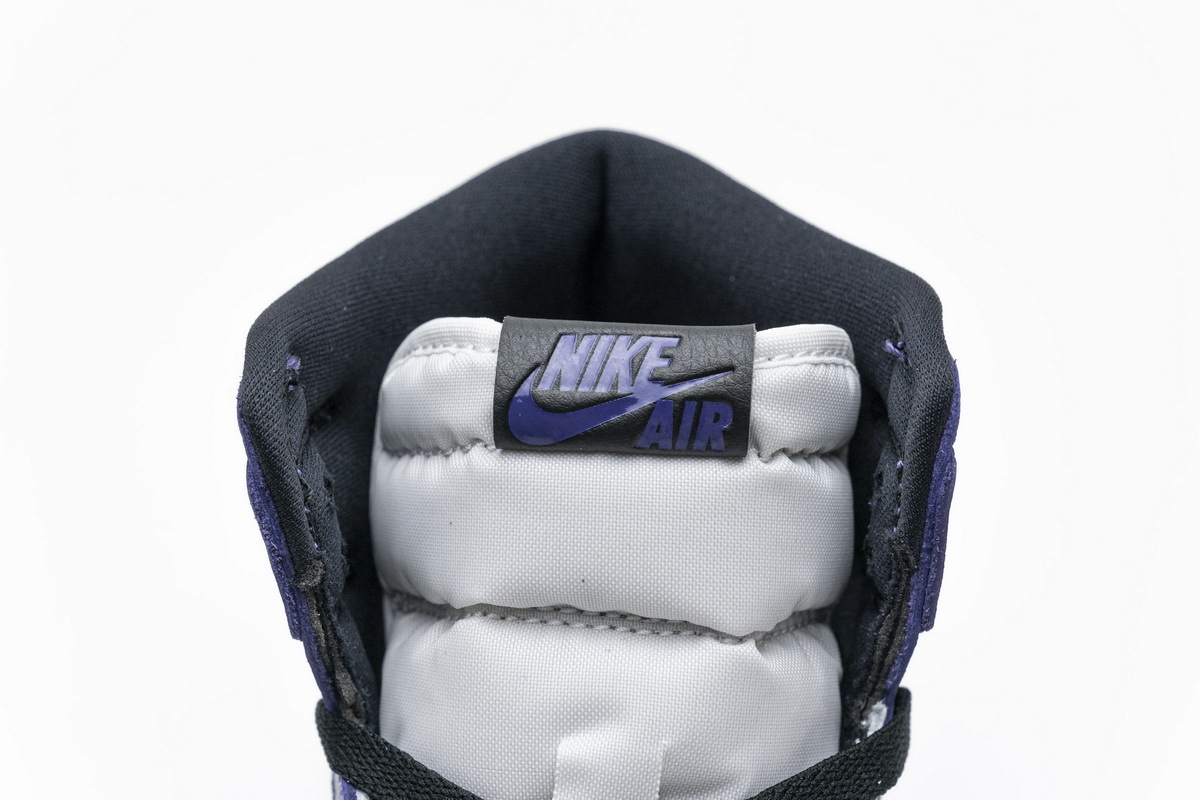 Coco Shoes Air Jordan 1 Retro High Court Purple White 555088-500 - Cocoshoesvip.net