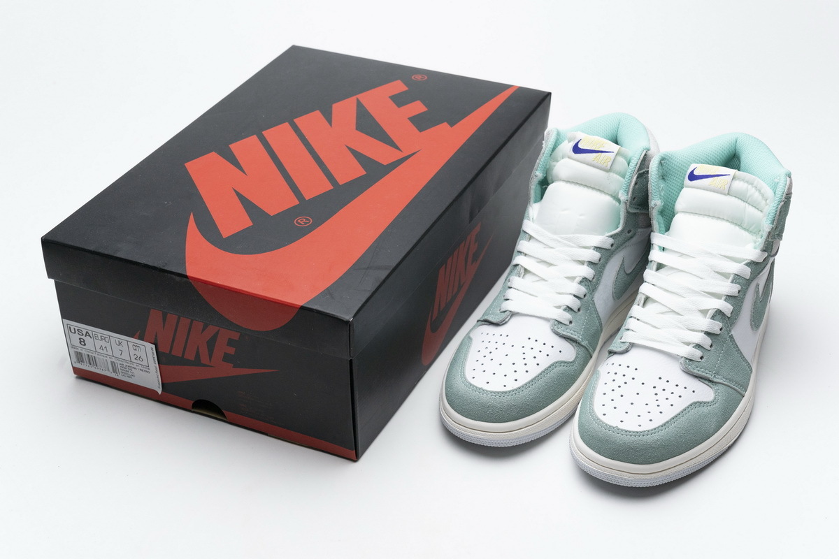 Coco Shoes Air Jordan 1 Retro High Turbo Green 555088-311 - Cocoshoesvip.net
