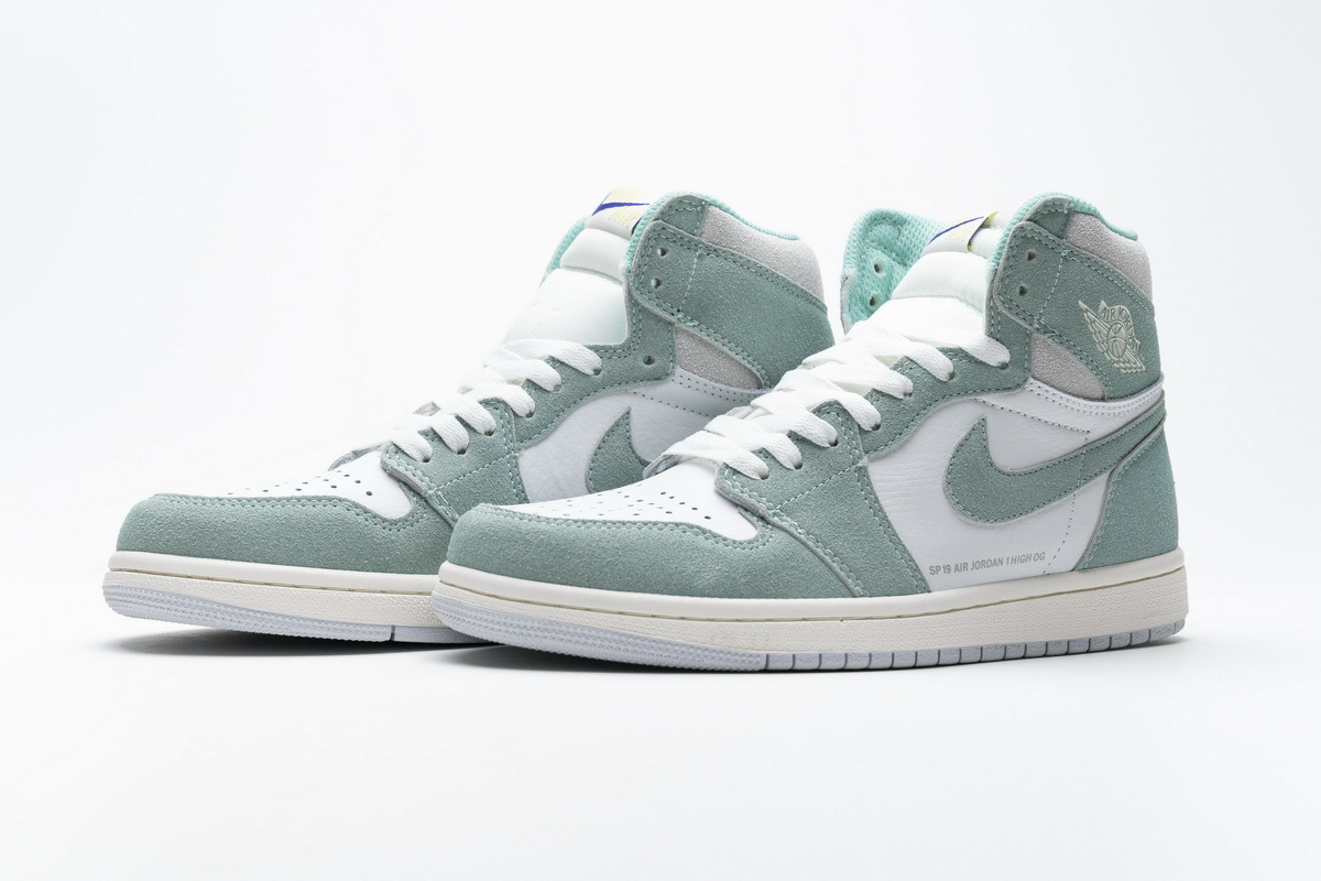 Coco Shoes Air Jordan 1 Retro High Turbo Green 555088-311 - Cocoshoesvip.net