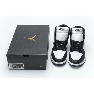 Air Jordan 1 Retro High Black White 555088-010 02