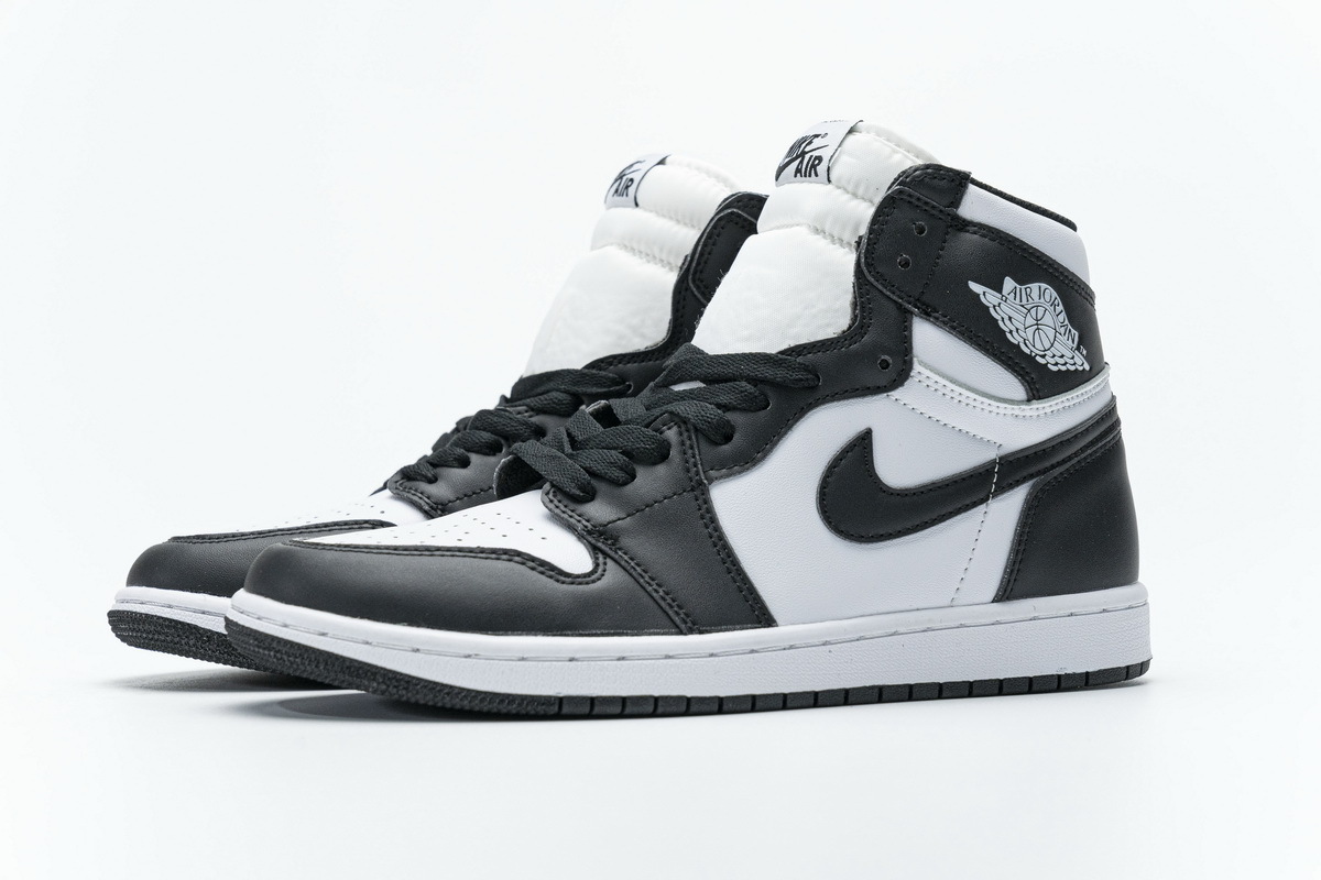 Coco Shoes Air Jordan 1 Retro High Black White 555088-010 - Cocoshoesvip.net