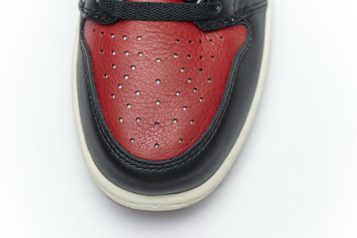 Coco Shoes Air Jordan 1 Retro High Bred Toe 555088-610 - Cocoshoesvip.net