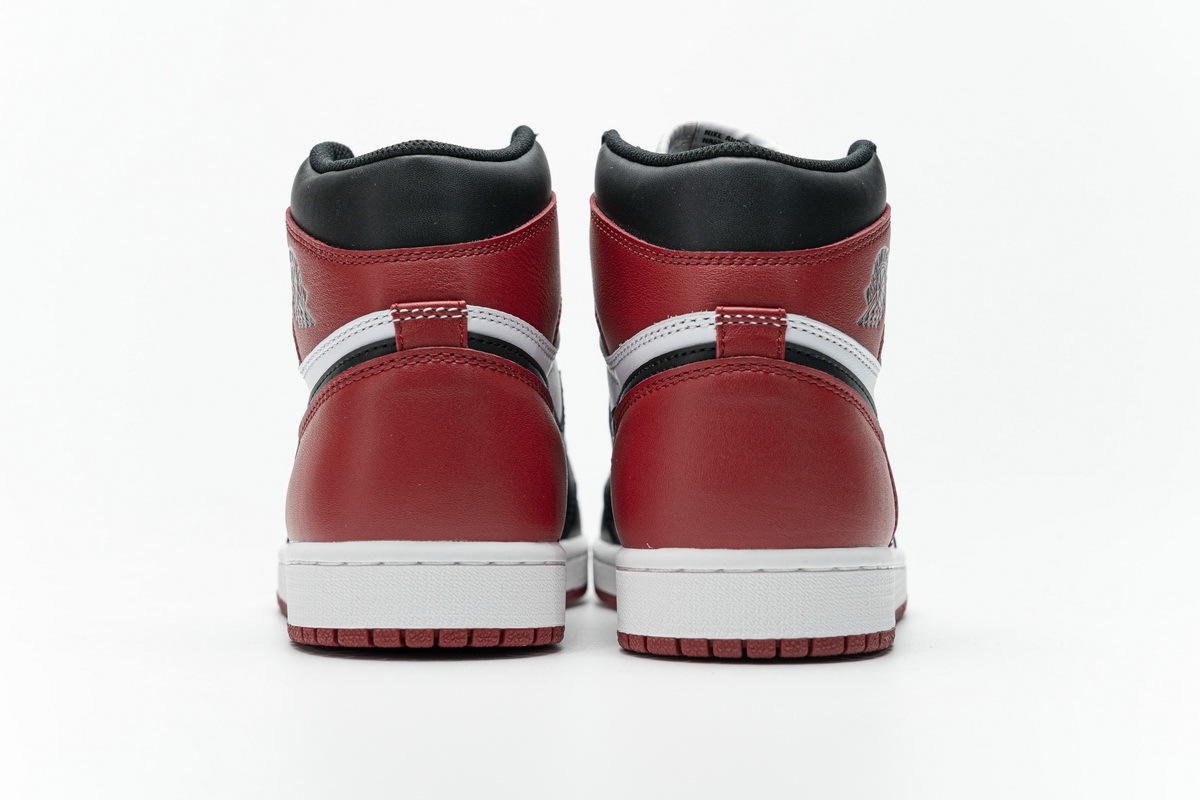 Coco Shoes Air Jordan 1 Retro High Black Toe 555088-125 - Cocoshoesvip.net