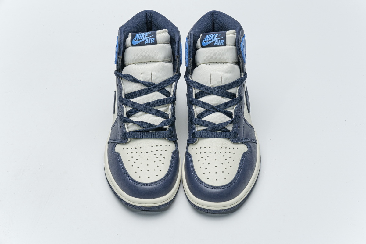 Coco Shoes Air Jordan 1 Retro High Obsidian UNC 555088-140 - Cocoshoesvip.net