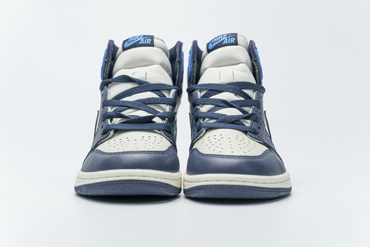 Coco Shoes Air Jordan 1 Retro High Obsidian UNC 555088-140 - Cocoshoesvip.net