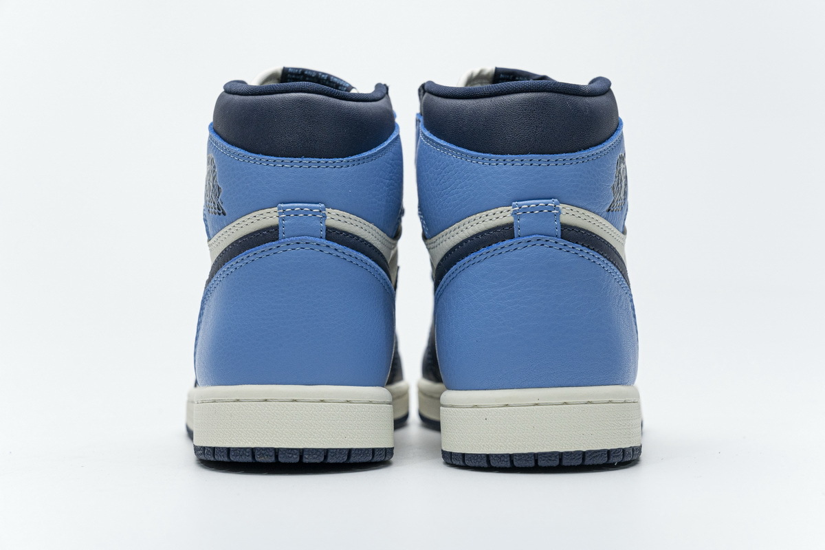 Coco Shoes Air Jordan 1 Retro High Obsidian UNC 555088-140 - Cocoshoesvip.net