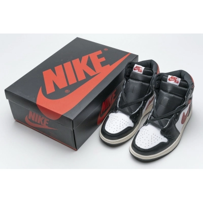 Air Jordan 1 Retro High Black Gym Red 555088-061 02