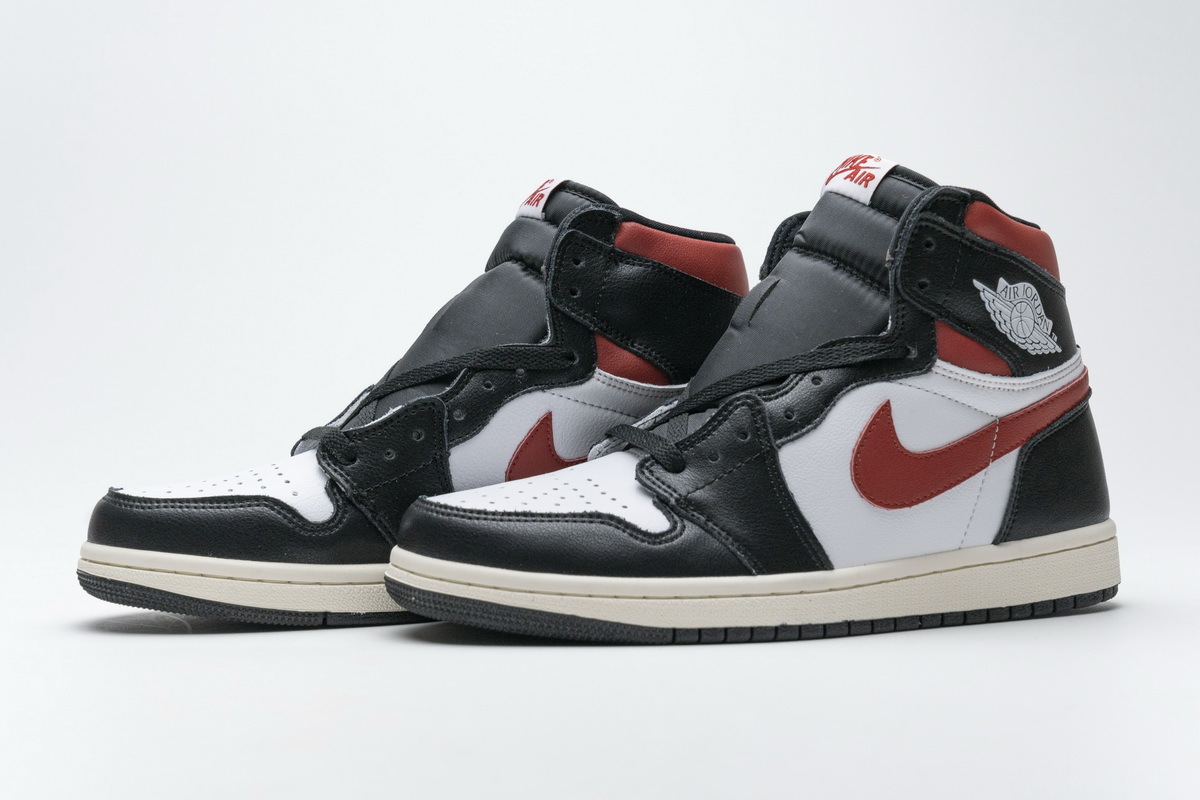 Coco Shoes Air Jordan 1 Retro High Black Gym Red 555088-061 - Cocoshoesvip.net