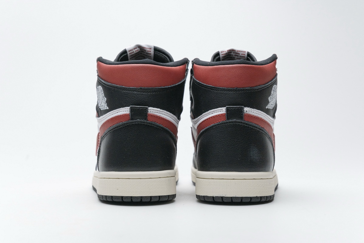 Coco Shoes Air Jordan 1 Retro High Black Gym Red 555088-061 - Cocoshoesvip.net