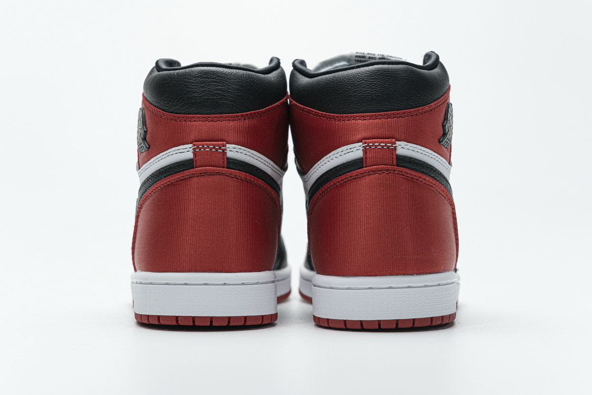 Coco Shoes Air Jordan 1 Retro High Satin Black Toe CD0461-016 - Cocoshoesvip.net