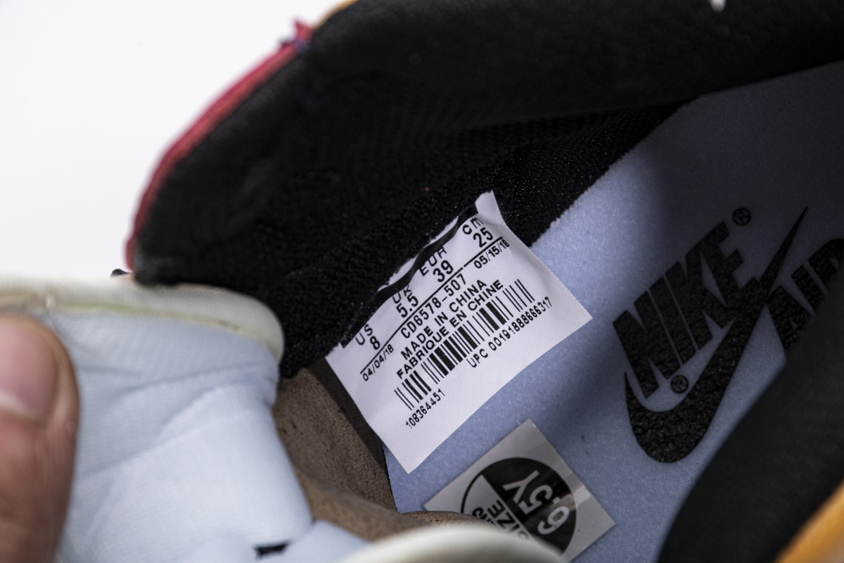 Coco Shoes Air Jordan 1 Retro High OG Defiant SB LA to Chicago CD6578-507 - Cocoshoesvip.net