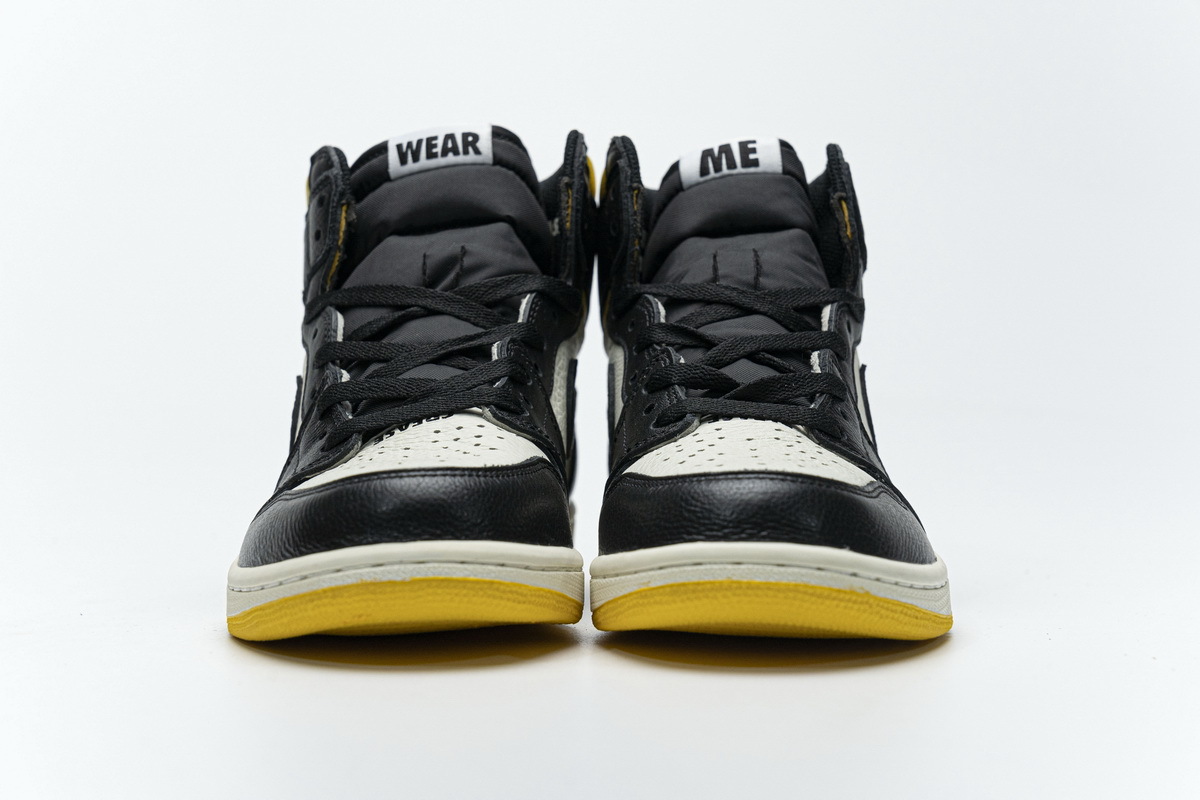 Coco Shoes Air Jordan 1 Retro High Not for Resale Varsity Maize 861428-107 - Cocoshoesvip.net