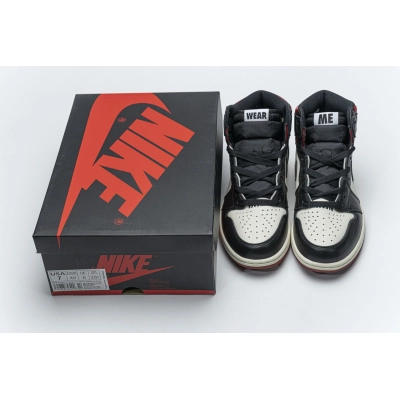Air Jordan 1 Retro High "Not for Resale" Varsity Red 861428-106 02