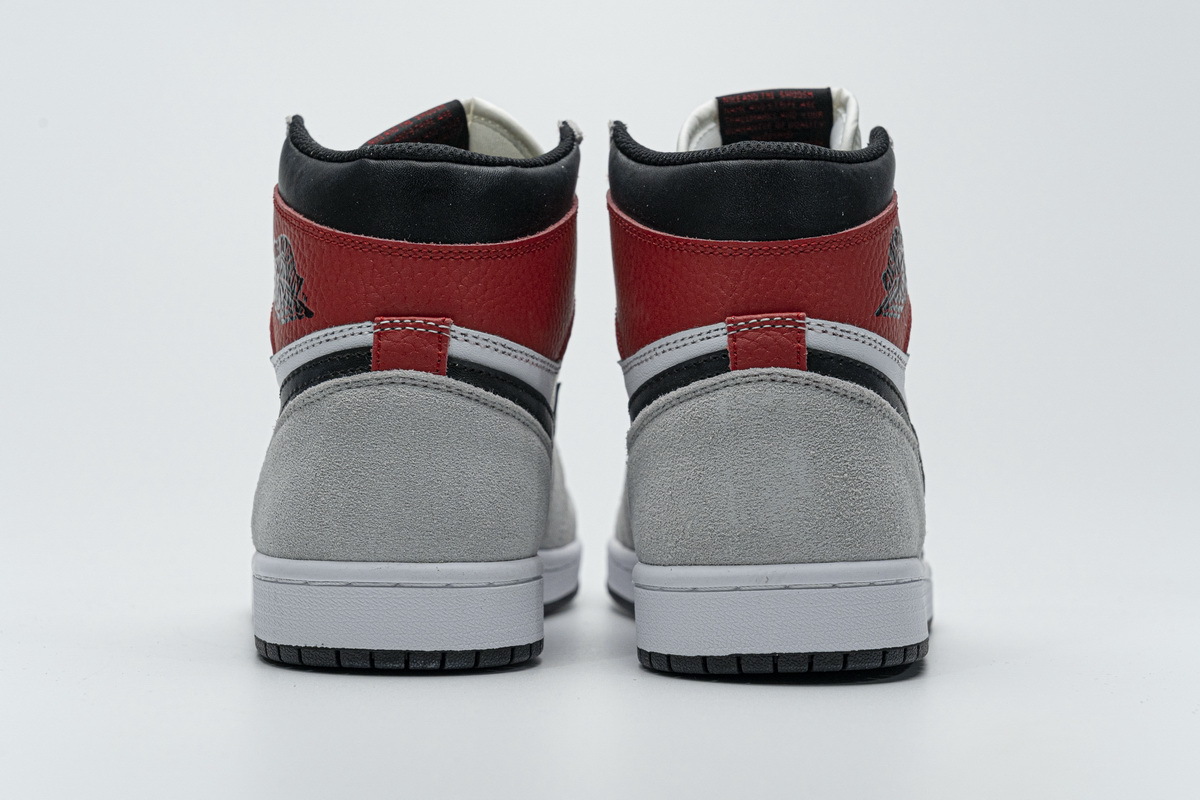 Coco Shoes Air Jordan 1 Retro High Light Smoke Grey 555088-126 - Cocoshoesvip.net