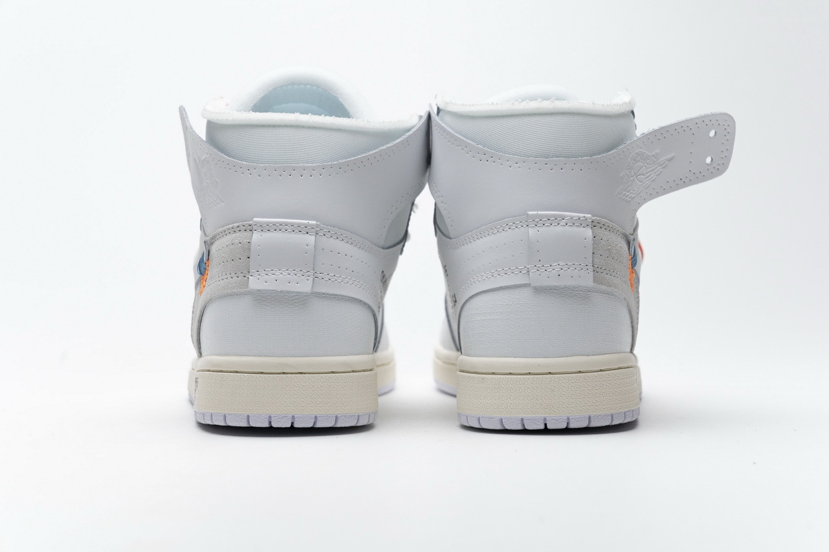 Coco Shoes Air Jordan 1 Retro High Off-White White AQ0818-100 - Cocoshoesvip.net