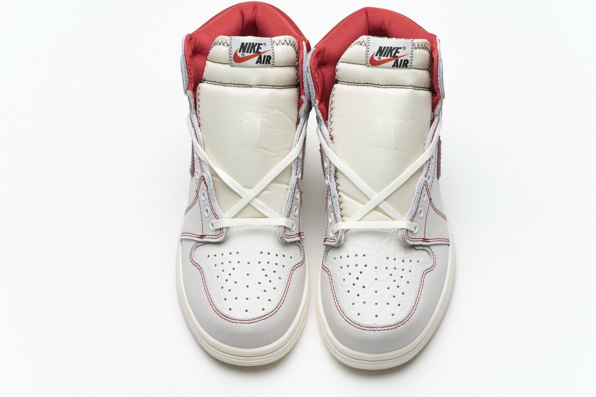 Coco Shoes Air Jordan 1 Retro High Phantom Gym Red 555088-160 - Cocoshoesvip.net