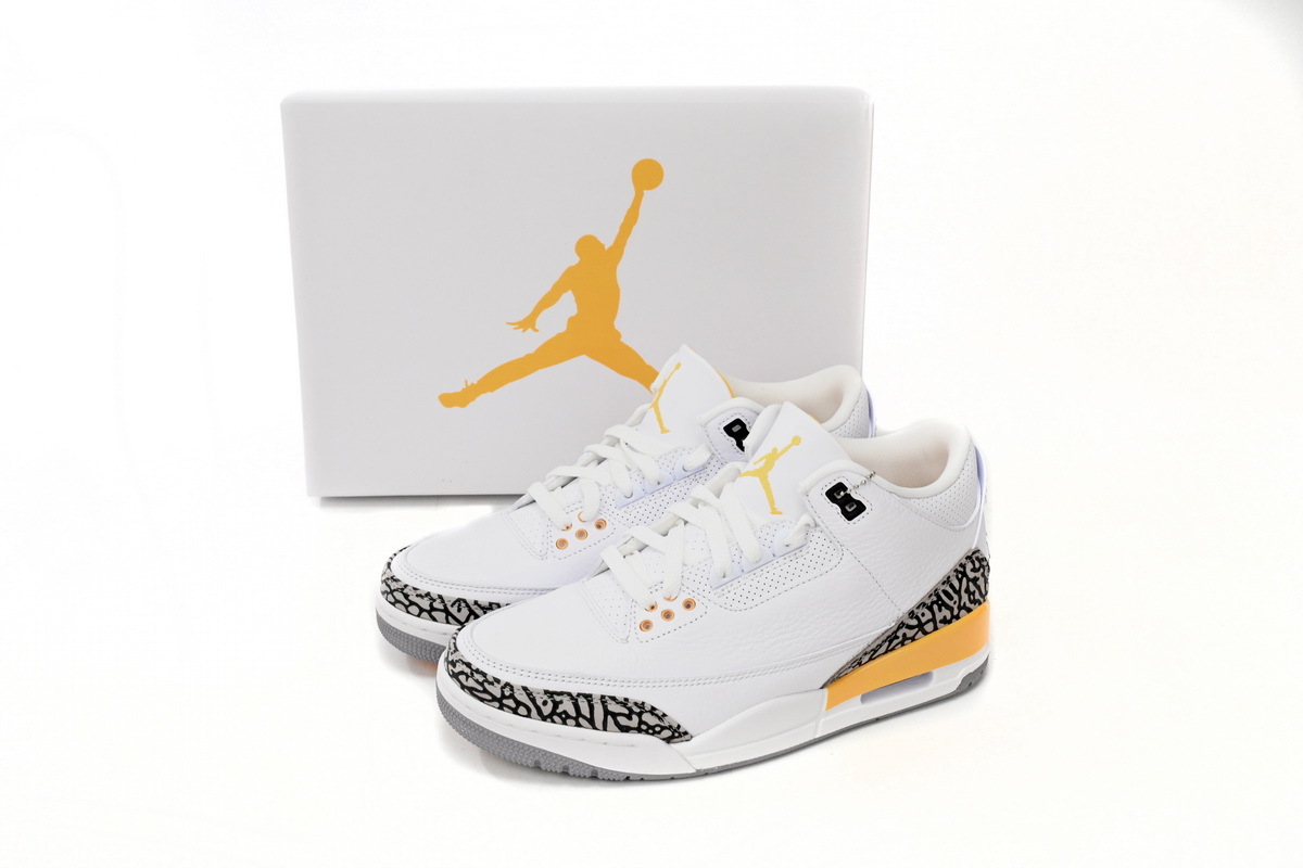Coco Shoes Air Jordan 3 Retro Laser Orange CK9246-108 - Cocoshoesvip.net