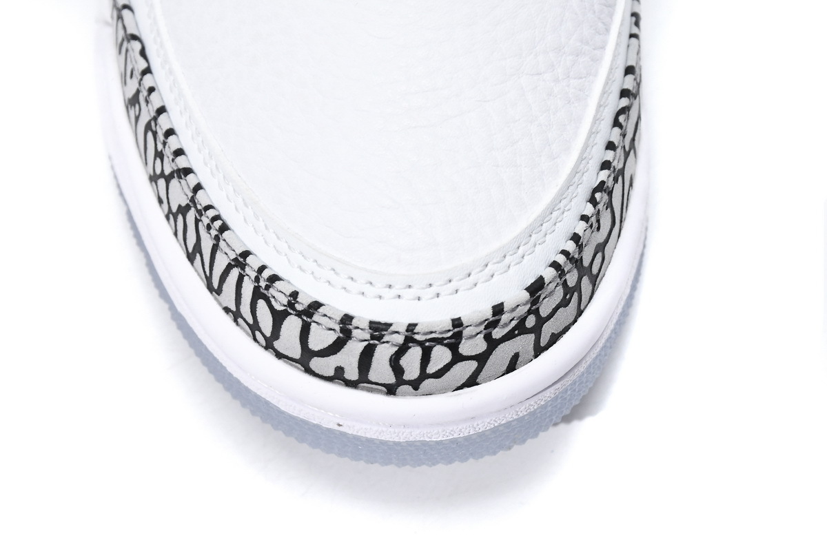 Coco Shoes Air Jordan 3 Retro Free Throw Line White Cement 923096-101 - Cocoshoesvip.net