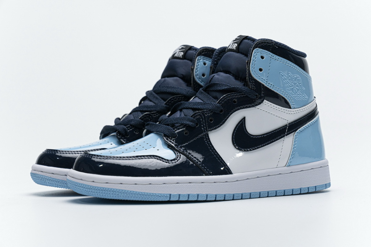 Coco Shoes Air Jordan 1 Retro High UNC Patent CD0461-401 - Cocoshoesvip.net