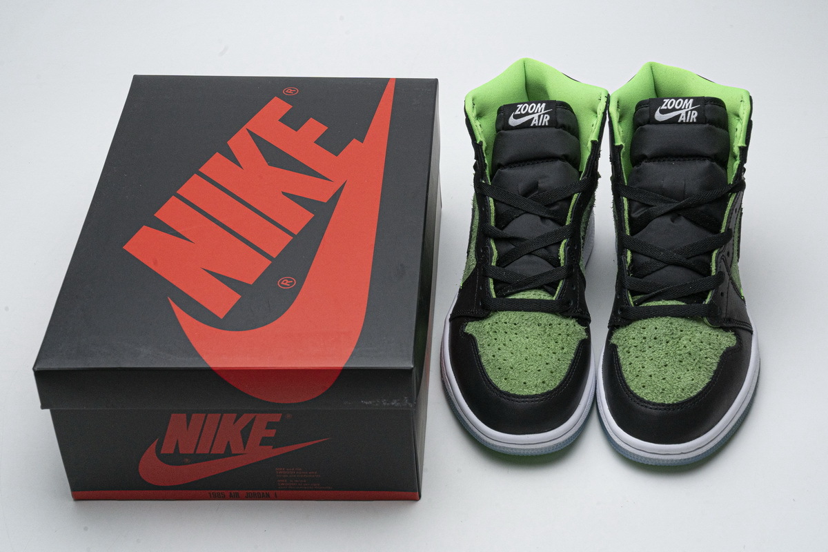 Coco Shoes Air Jordan 1 Retro High Zoom Zen Green CK6637-002 - Cocoshoesvip.net