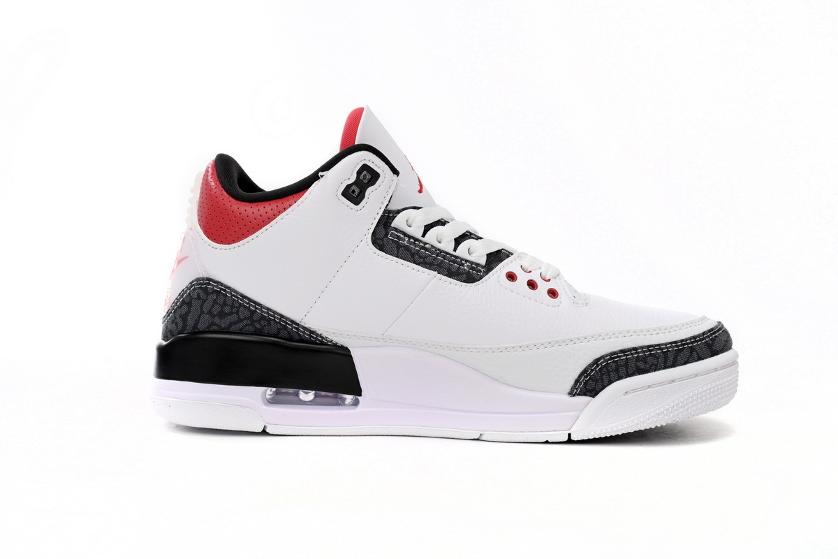 Coco Shoes Air Jordan 3 Retro SE Fire Red Denim CZ6431-100 - Cocoshoesvip.net