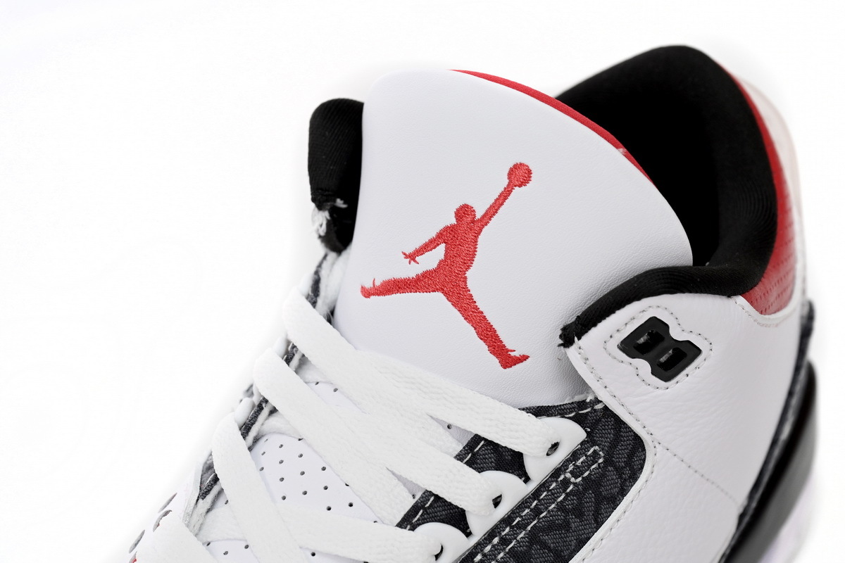 Coco Shoes Air Jordan 3 Retro SE Fire Red Denim CZ6431-100 - Cocoshoesvip.net