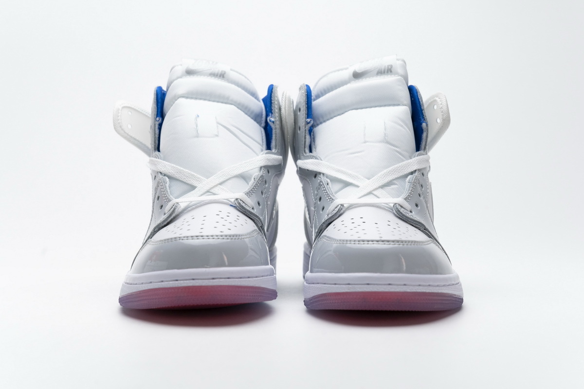 Coco Shoes Air Jordan 1 Retro High Zoom White Racer Blue CK6637-104 - Cocoshoesvip.net