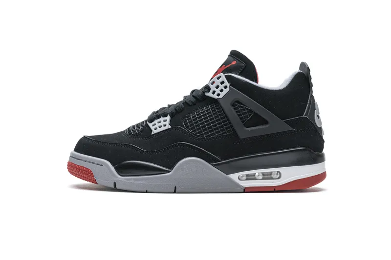 Coco Shoes Air Jordan 4 Retro Bred 308497-060 - Cocoshoesvip.net