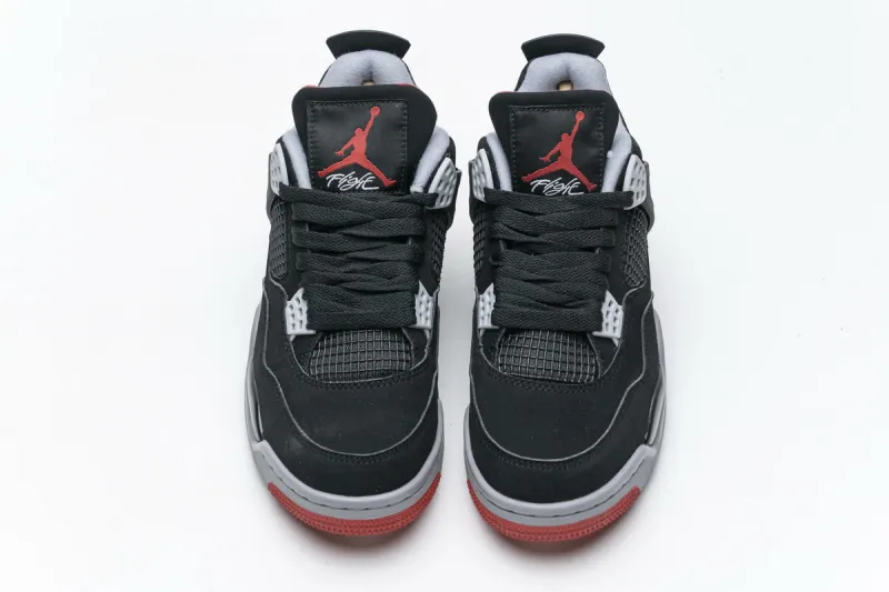 Coco Shoes Air Jordan 4 Retro Bred 308497-060 - Cocoshoesvip.net