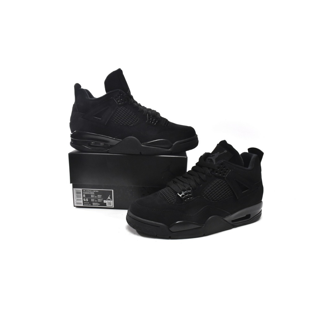 Coco Shoes Air Jordan 4 Retro Black Cat CU1110-010 - Cocoshoesvip.net