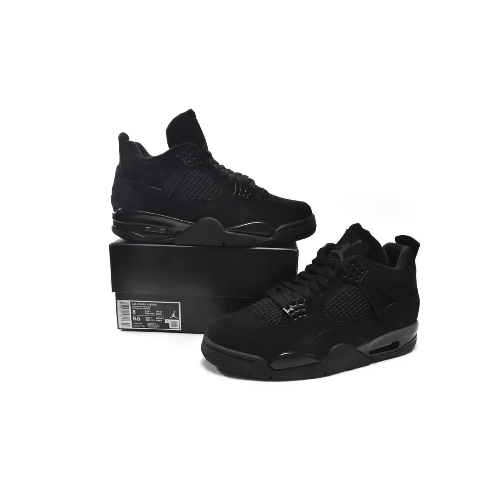 Coco Shoes Air Jordan 4 Retro Black Cat CU1110-010 - Cocoshoesvip.net