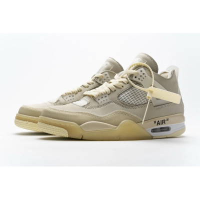 Air Jordan 4 Retro Off-White Sail CV9388-100 02