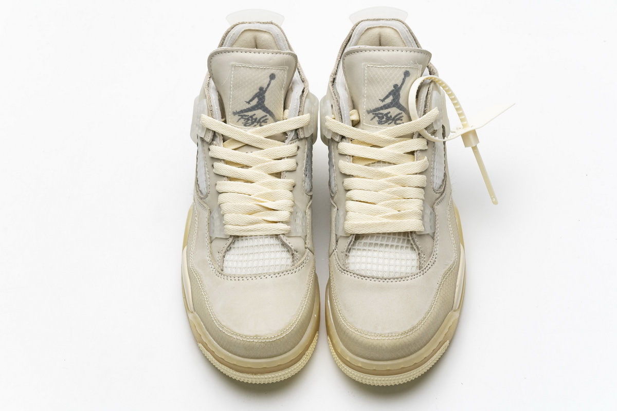 Coco Shoes Air Jordan 4 Retro Off-White Sail CV9388-100 - Cocoshoesvip.net