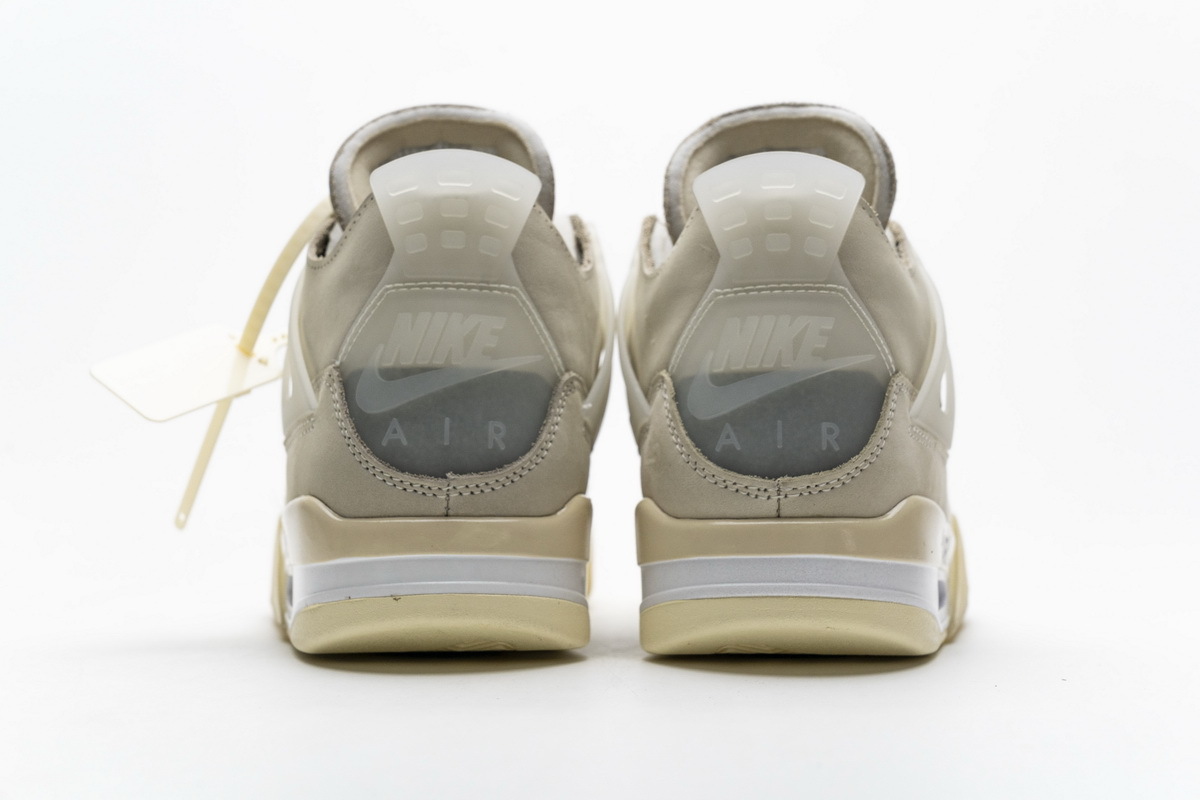 Coco Shoes Air Jordan 4 Retro Off-White Sail CV9388-100 - Cocoshoesvip.net