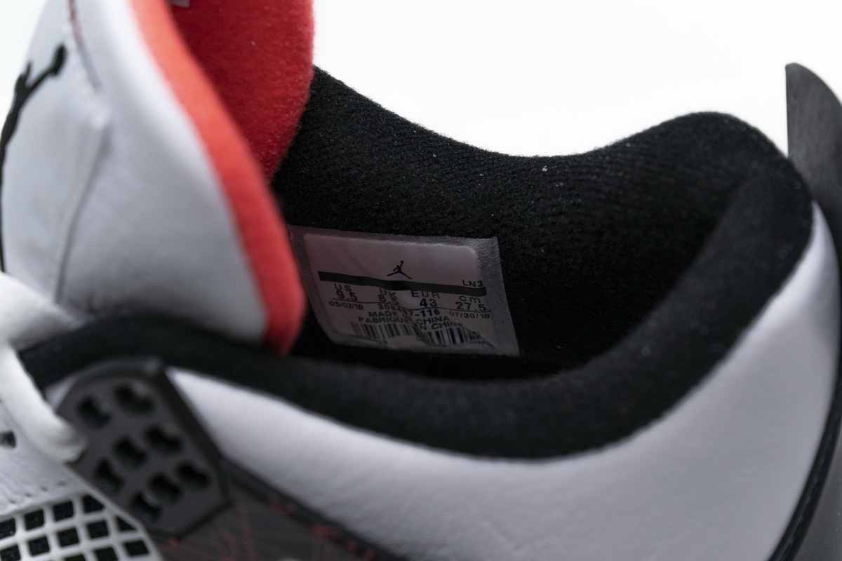 Coco Shoes Air Jordan 4 Retro Flight Nostalgia 308497-116 - Cocoshoesvip.net