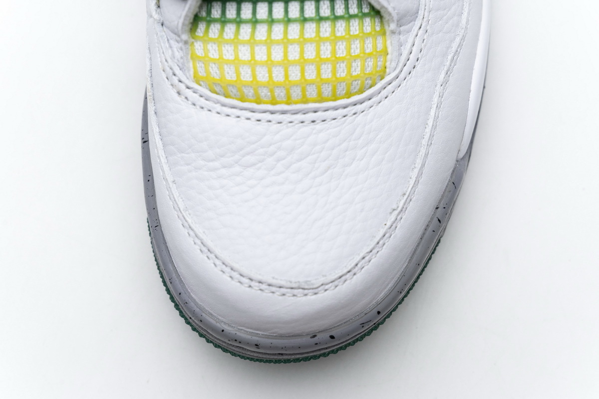 Coco Shoes Air Jordan 4 Retro Lucid Green Rasta (W) AQ9129-100 - Cocoshoesvip.net