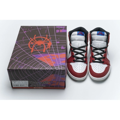 Air Jordan 1 Retro High Spider-Man Origin Story 555088-602 02