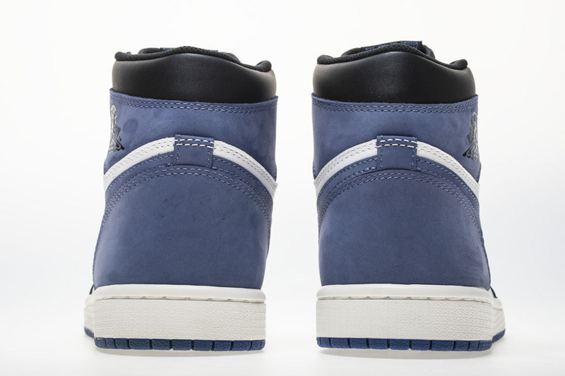 Coco Shoes Air Jordan 1 Retro High Blue Moon 555088-115 - Cocoshoesvip.net