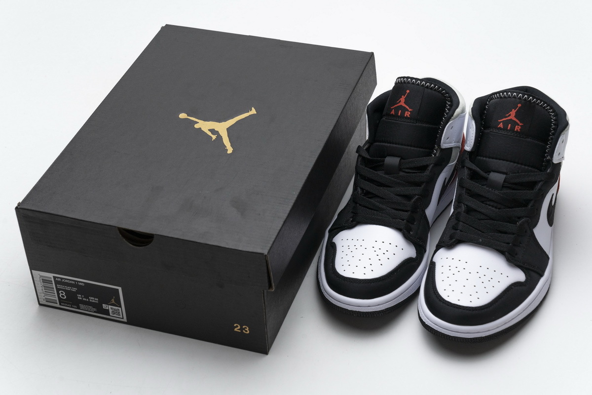 Coco Shoes Air Jordan 1 Mid SE Union Black Toe 852542-100 - Cocoshoesvip.net