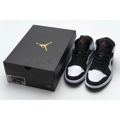 Air Jordan 1 Mid SE Union Black Toe 852542-100 02