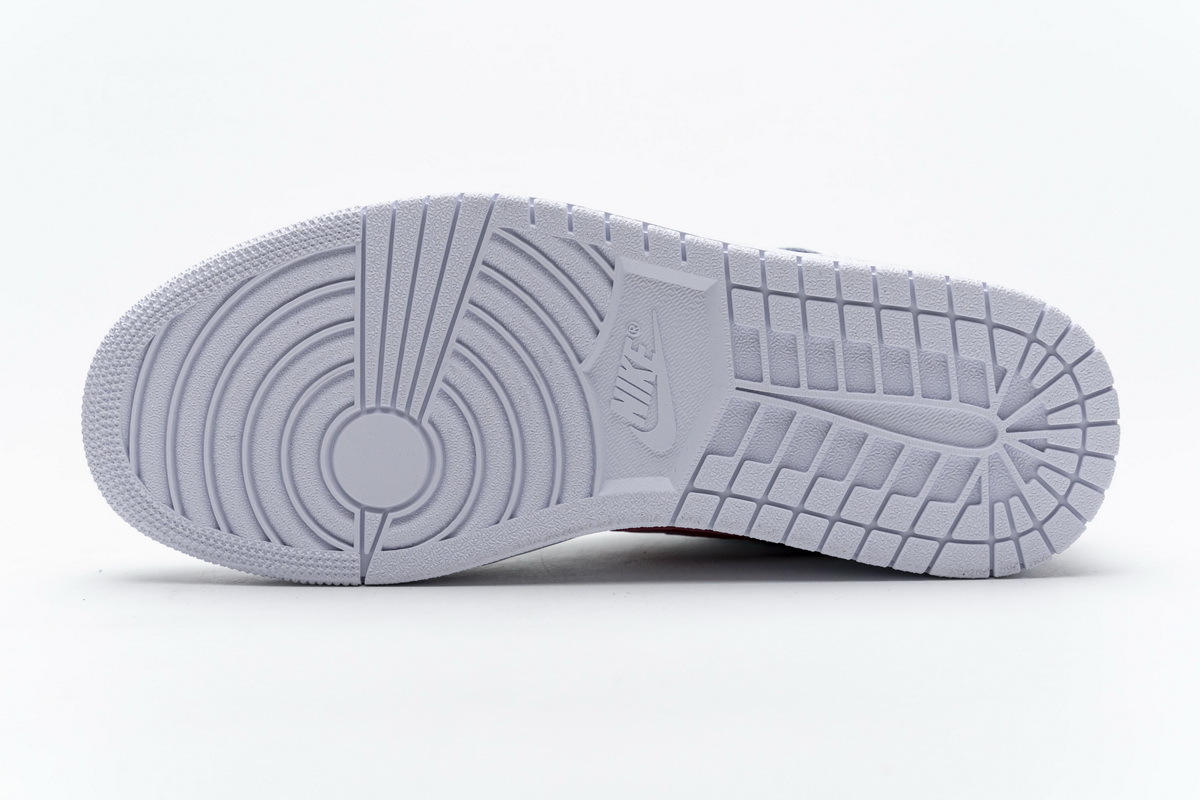 Coco Shoes Air Jordan 1 Mid White Red Royal BQ6472-164 - Cocoshoesvip.net