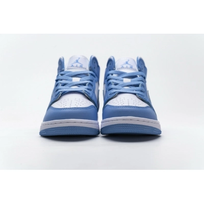 Coco Shoes Air Jordan 1 Mid Retro UNC 554724-106 02