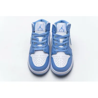 Air Jordan 1 Mid Retro UNC 554724-106 02